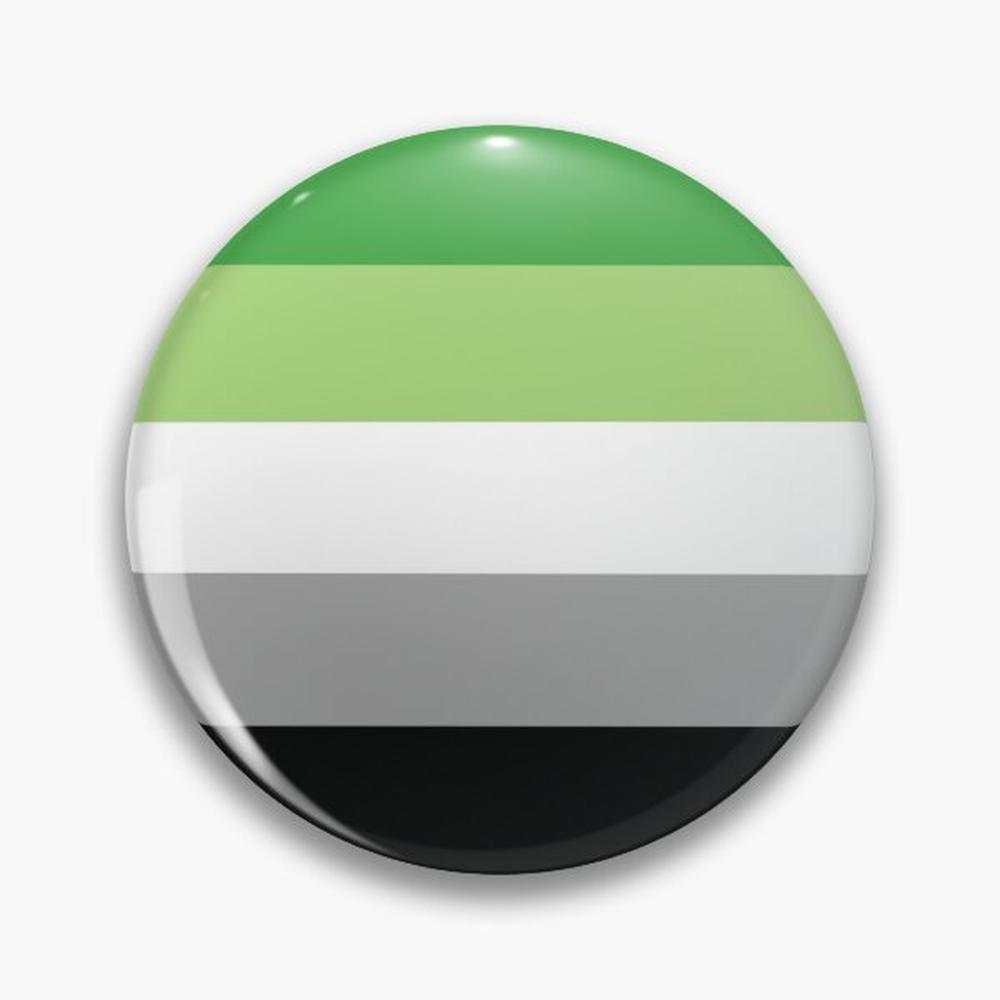 Ethnic Modern Fashion - Anstecknadel mit künstlerischer Flagge, Broschen, Schmuckzubehör,
