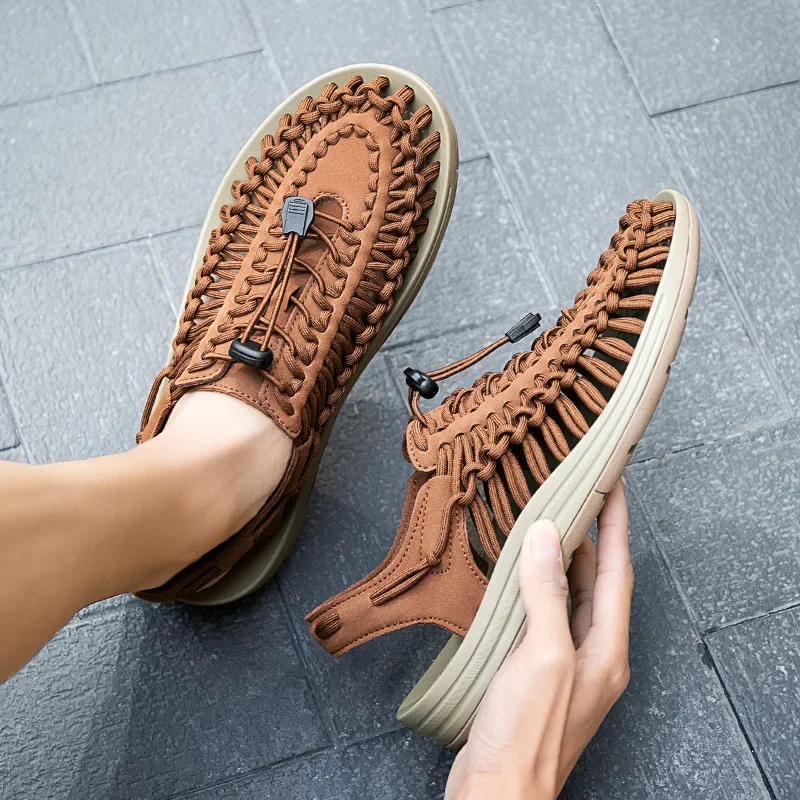 Ethnic Fashion Trend - 2026 Herren-Charms-Sandalen Sommer Neue Freizeitschuhe Modetrend