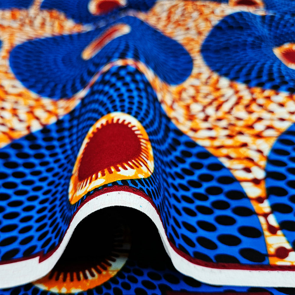Echter holländischer Wachsdruc – African Ankara Print Bewertung und Preis