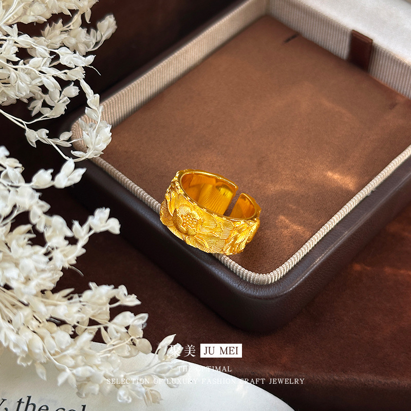 9999 24K Echtgoldring im gleic – Ethnic Fashion Store Bewertung und Preis